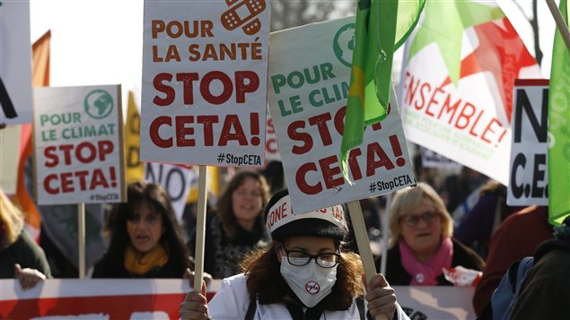 En Europa, numerosos sectores muestran su rechazo al CETA.