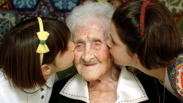 Jeanne Calment, pictured in 1995 when she was 120 years old, holds the Guinness World Record for living the longest. She died in 1997 at age 122.  A study last year said there was a biological limit of about 115 years for humans, a new study says it’s probably older.