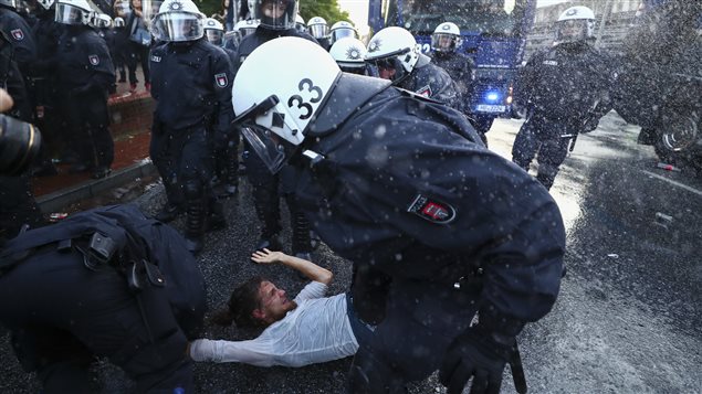 El G20 puso fin a la tradicional calma en Hamburgo.