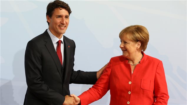Trudeau y Merkel, dos fuertes aliados en el G20.