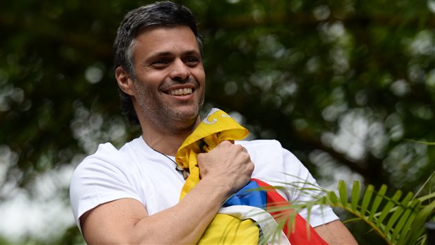 La oposició celebró la salida de Leopoldo López de la cárcel.