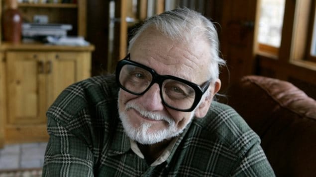 El director de cine de horror, George A. Romero, fallecido el 16 de julio en Toronto.