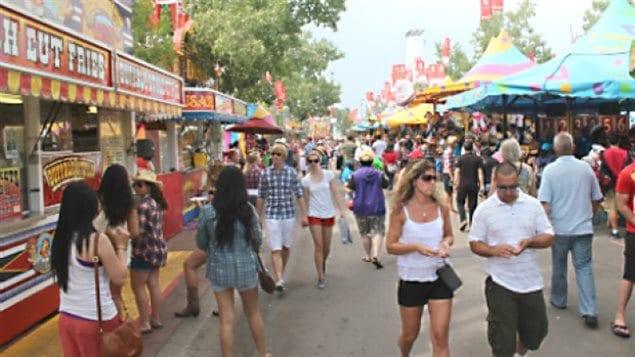 Midway food is just one feature of the Calgary Stampede that draws hundreds of thousands of people to the city each summer. 