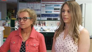 Dr. Melanie Kelly, left, and Elizabeth Cairns, right, say there are many reasons to keep medicinal and recreational cannabis in separate streams.