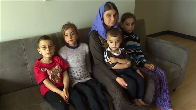 Nofa Zaghia and her remaining children have settled in the western city of Winnipeg.