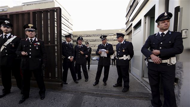 La sesiones del tribunal contaron con fuerte despliegue de seguridad.
