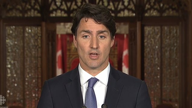 Justin Trudeau, premier ministre du Canada