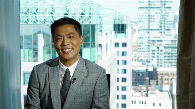 CBC温哥华英语电视台新闻主播 Andrew Chang