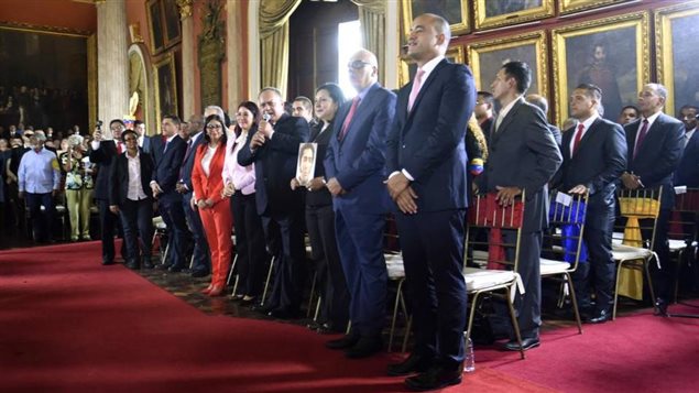 Instalación de la Asamblea Constituyente en Venezuela.