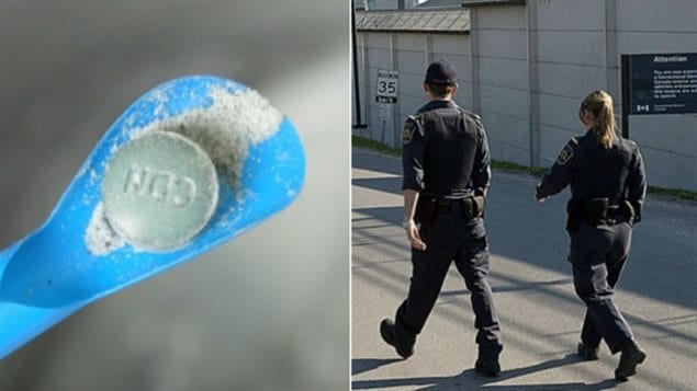 The drug fentanyl has proven to be a hazard for prison guards conducting routine searches.