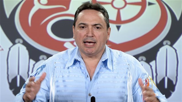 Perry Bellegarde, jefe de la Asamblea de las Primeras Naciones de Canadá