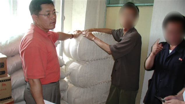 Le pasteur Hyeon Soo Lin, lors d’une de ses missions en Corée du Nord. Photo : Photo fournie par l’Église presbytérienne coréenne