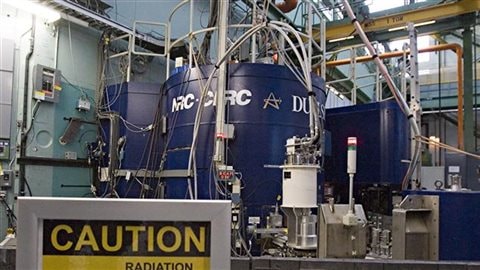 Réacteur nucléaire CANDU de Chalk River.
