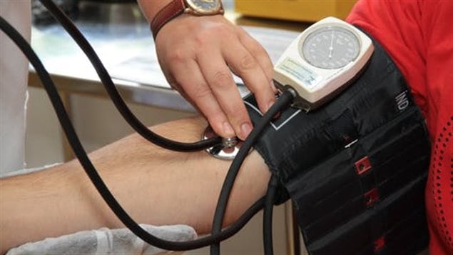 Health care professionals will take blood pressure and other measures of people’s health and ask them to fill in a questionnaire.