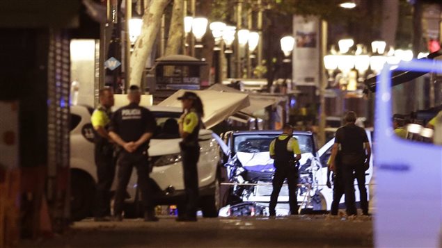 Atentado en Barcelona cometido por una célula de yihadistas.