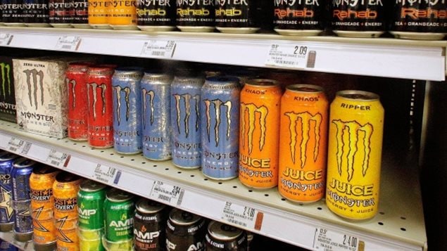 Soft drinks (eg colas etc) fruit drinks, and energy drinks all contain significant levels of sugar. Excess sugar consumption has been shown to contribute to certain haalth problems.