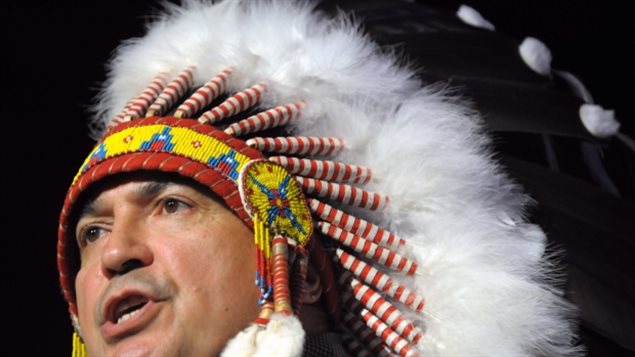 加拿大土著人部落首领联合会领袖Perry Bellegarde