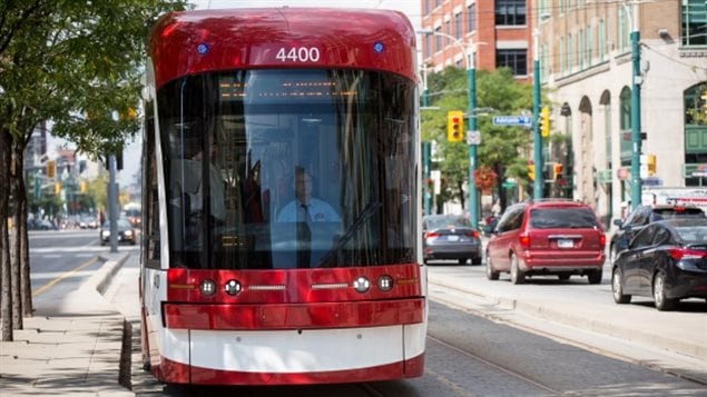 The Toronto Transit Commission is annoyed with the slow delivery of electric trams from Bombardier.