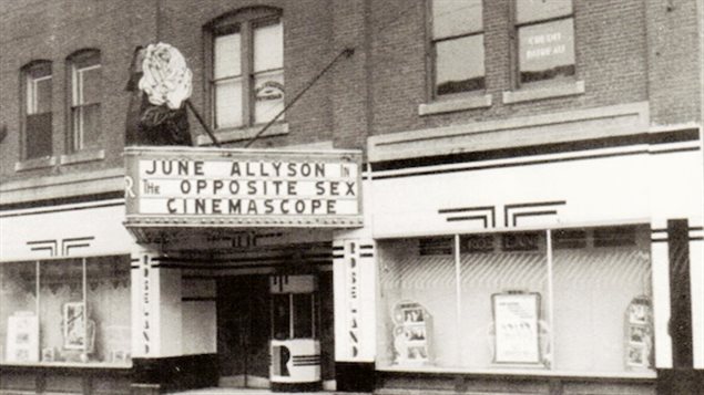 The former Roseland Movie theatre in New Glasgow Nova Scotia, site of a segregation incidentin 1946, years before the Rosa Parks case in the U.S. Viola Desmond’s stand led eventually to repeal of segregation policies.