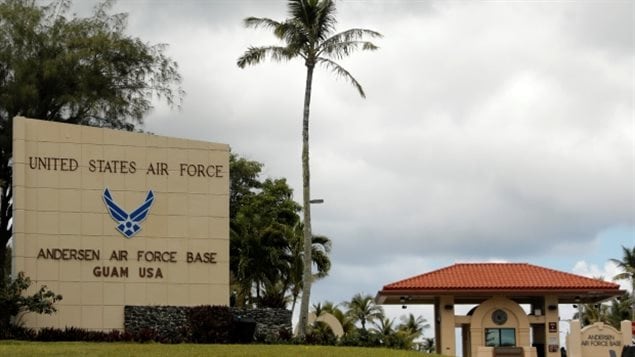 Andersen Air Force base stands on Guam, a U.S. Pacific Territory and a potential target of N Korean missiles. So far there has been no move to organize emergency departures for U.S. diplomats, their families or other American citizens from areas threatened by North Korea.