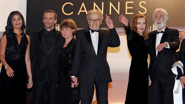 ean-Louis Trintignant en la 70 edición del Festival de Cannes.