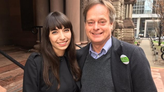 High-profile cannabis supporter Jodie Emery, left, wife of fellow activist Marc Emery, right, is among those criticizing the plan, tweeting out that it’s ’disgusting’ that police and politicians who fought against legalization are now ’cashing in on legal pot.’ 