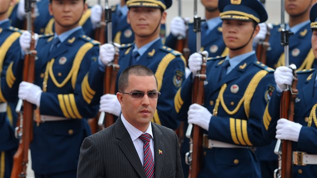 Jorge Arreaza Monserrat, ministro de Relaciones Exteriores de Venezuela.