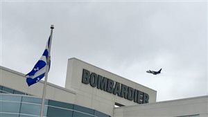 Le centre de finition Global de Bombardier à Dorval Photo : Radio-Canada/Jérôme Labbé
