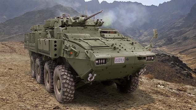 General Dynamics Land Systems Canada: the LAV III is at the heart of a multi-billion dollar sale to Saudi Arabia.-much debated in Canadian politics