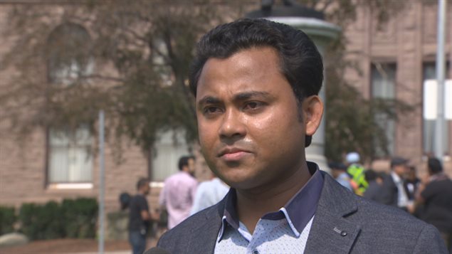 加拿大接收的罗兴亚穆斯林难民Farid Ullah