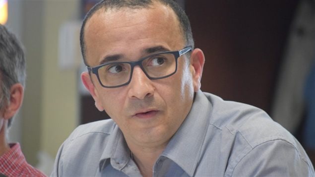 أكرم بن صلاح مدير عيادة اللاجئين في نيوبرنزويك