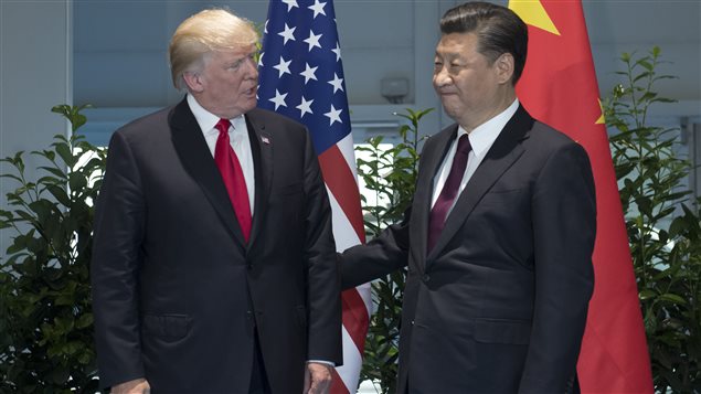 El presidente de EEUU, Donald Trump y el presidente de China, Xi Jinping. 