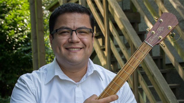 José Montilla, músico e integrante de la Trova Nuestra.