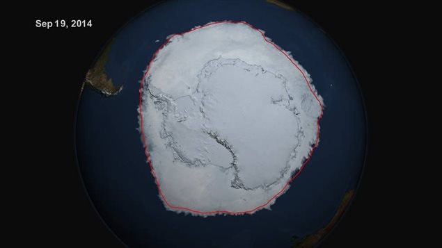 NASA Antarctic coverage record extent is only one third of sea ice loss in Arctic