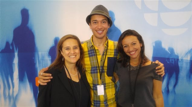 Angela Sierra, Christian Rangel y Leticia Tórgo