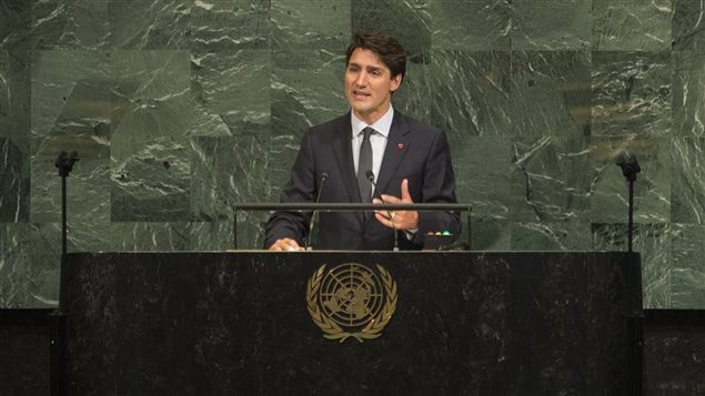 Prime Minister Justin Trudeau addressed the United Nations General Assembly at the United Nations Headquarter peoples and the country's plans to address their grievances and struggles.s in New York City, on Thursday. As expected, he focused on Canada's Indigenous peoples and what his government plans to do to rectify past injustices.