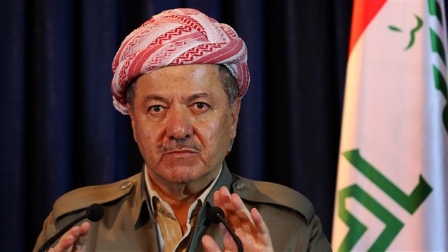 Massud Barzani, presidente del Kurdistán iraquí.