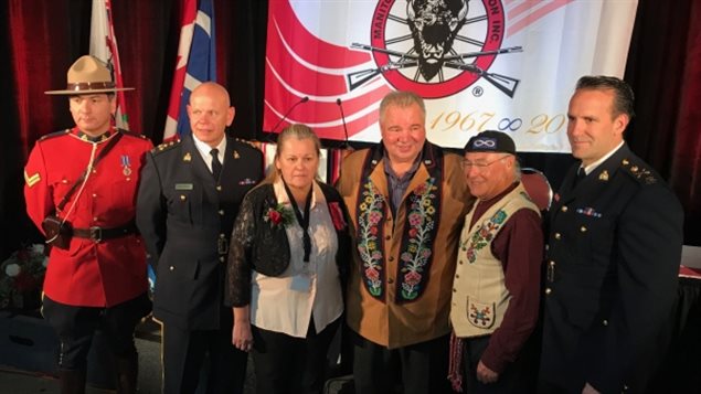 Artifacts belonging to Louis Riel were officially signed over at the Manitoba Métis Federation annual general assembly in Winnipeg on Saturday. 