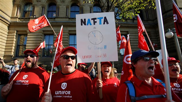 UNIFOR, uno de los sindicatos más poderosos en Canadá, desconfía de las buenas intenciones de Estados Unidos.
