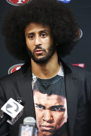 Colin Kaepernick's once-lonely protest mushroomed over the weekend following comments by U.S. President Donald Trump.