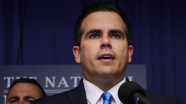 Ricardo Roselló, gobernador de Puerto Rico.