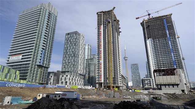 Toronto ha registrado un crecimiento acelerado de la construcción en los últimos años.