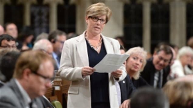 Tory MP Karen Vecchio was voted in as chair of the status of women committee after Liberal and NDP MPs voted against making her colleague Lethbridge MP Rachel Harder its head.