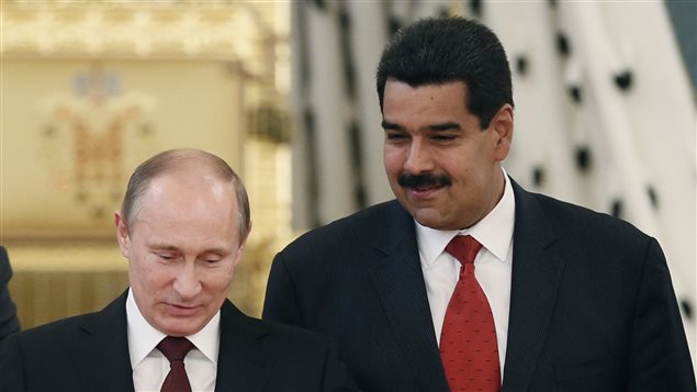 Nicolás Maduro y Vladimir Putin en julio de 2013 en Moscú.