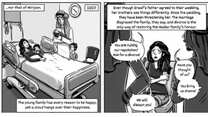 The online graphic novel about Saudi blogger Riaf Badawi and his plight