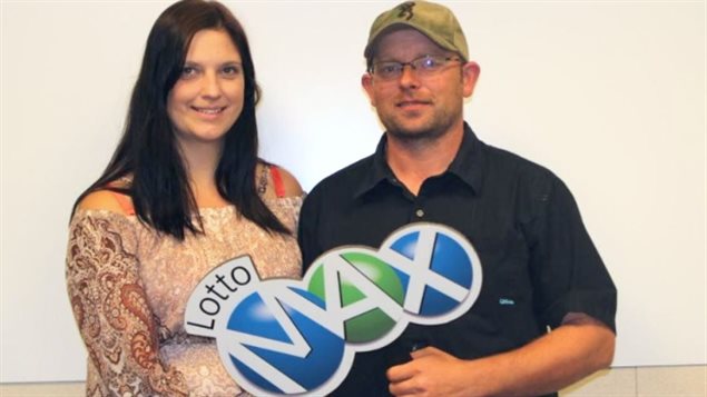 阿尔伯塔史上最高金额的 Lotto Max 彩票大奖得主