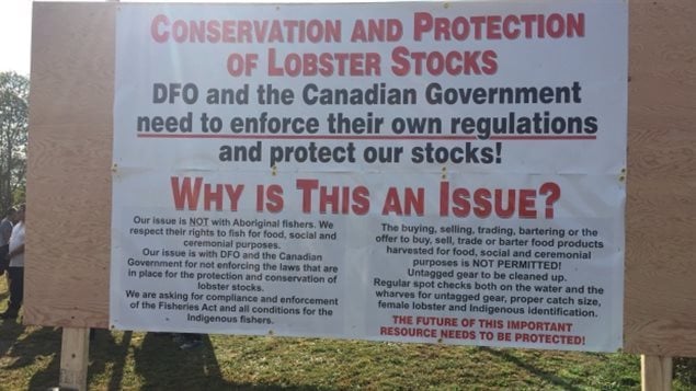 Protesters in September said their issue isn’t with Indigenous fishermen, but rather the Department of Fisheries and Oceans for not enforcing the rules
