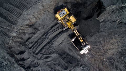 Mine de charbon à ciel ouvert Photo : iStock