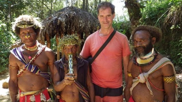 Mike Spencer Brown in Papua, New Guinea (Mike Spencer Brown/Facebook
