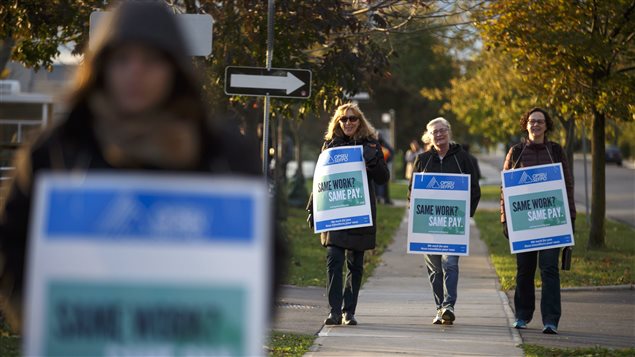 About 12,000 professors, instructors, counsellor and librarians at Ontario colleges have walked out.